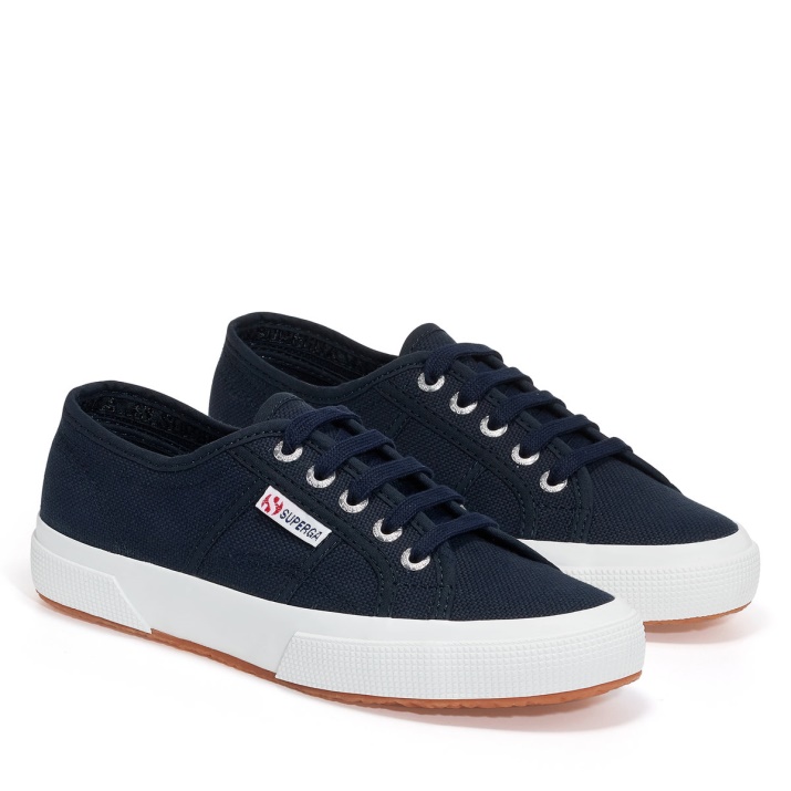 Superga 2750 Cotu Classic Navy - F Blanco