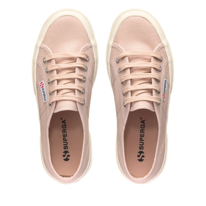 Superga 2750 Cotu Classic Piel Rosa-f Avorio