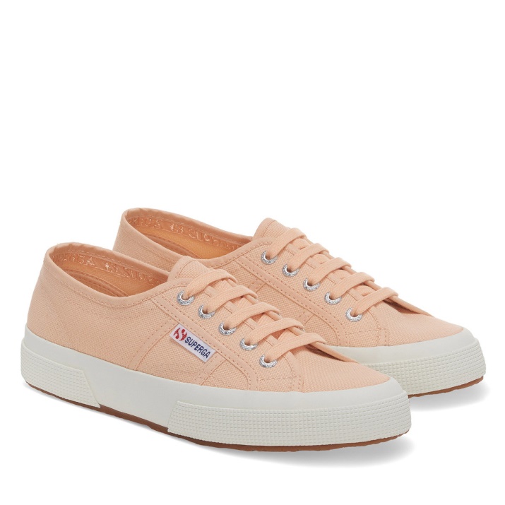 Superga 2750 Cotu Classic Rosa Durazno-f Avorio