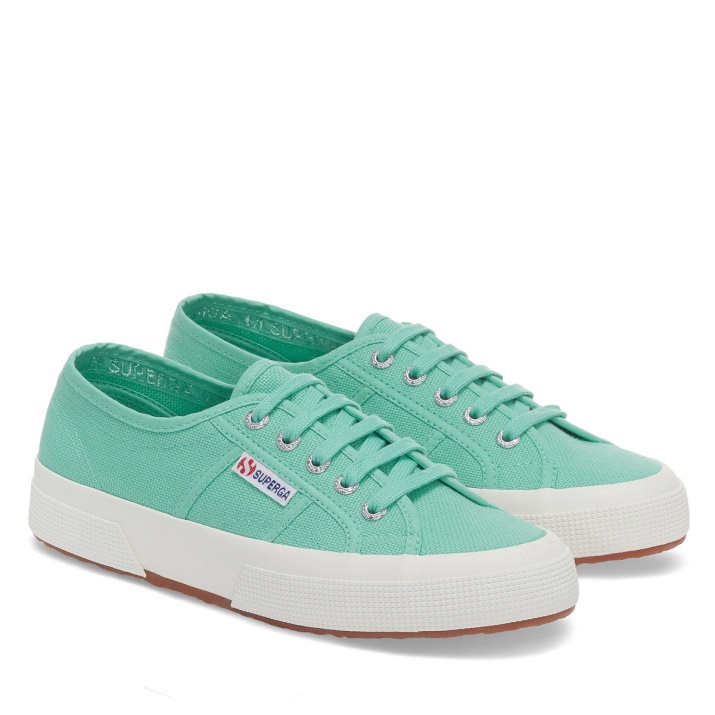 Superga 2750 Cotu Classic Verde Agua-f Avorio