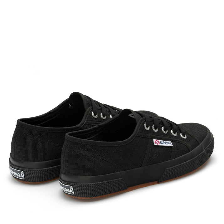 Superga 2750 Cotu Clásico Completo Negro