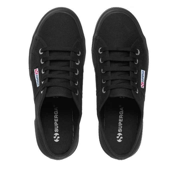 Superga 2750 Cotu Clásico Completo Negro