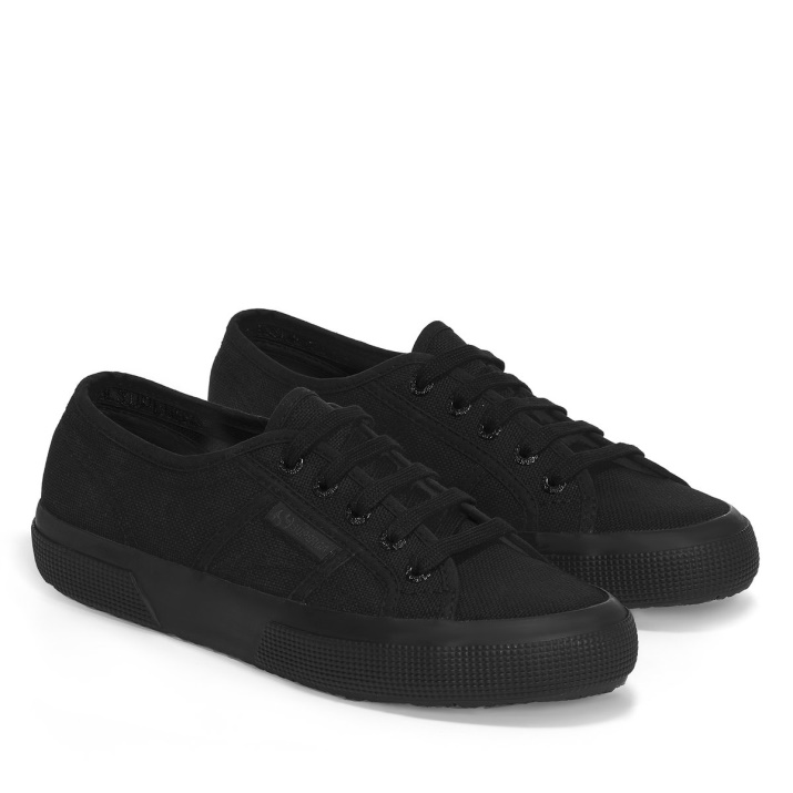 Superga 2750 Cotu Clásico Negro Total