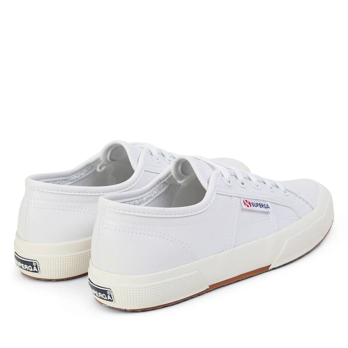 Superga 2750 Cuero Vegano Blanco óptico - F Avorio