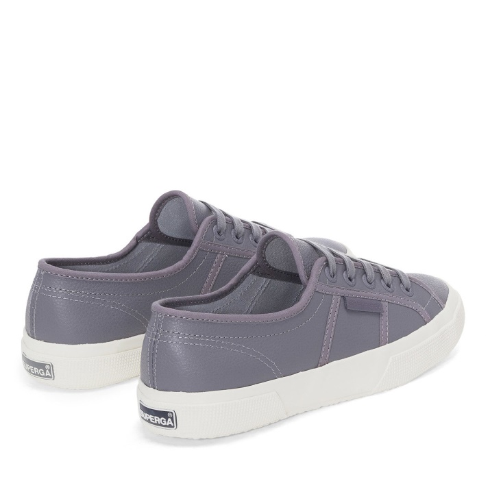 Superga 2750 Efglu Gris Azulado - F Avorio