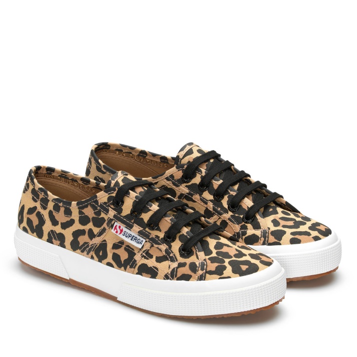 Superga 2750 Estampado De Leopardo Grande Clásico Leopardo