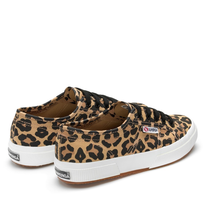 Superga 2750 Estampado De Leopardo Grande Clásico Leopardo