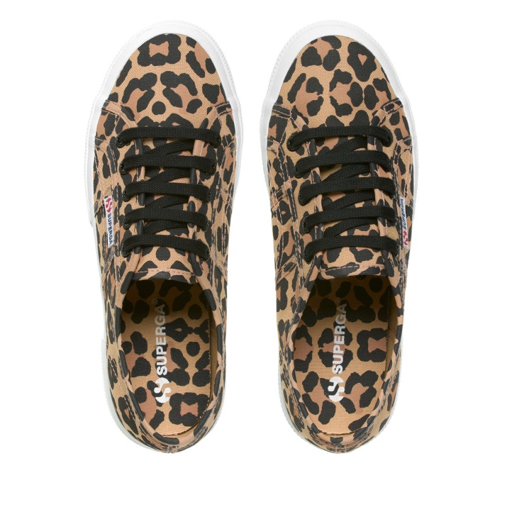 Superga 2750 Estampado De Leopardo Grande Clásico Leopardo