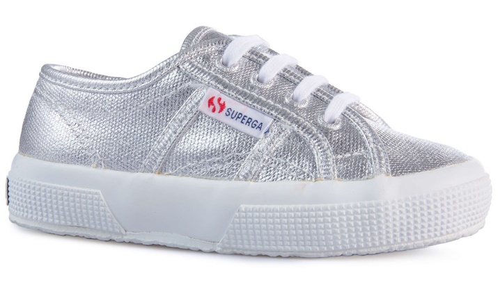 Superga 2750 Gris Metalizado Plata