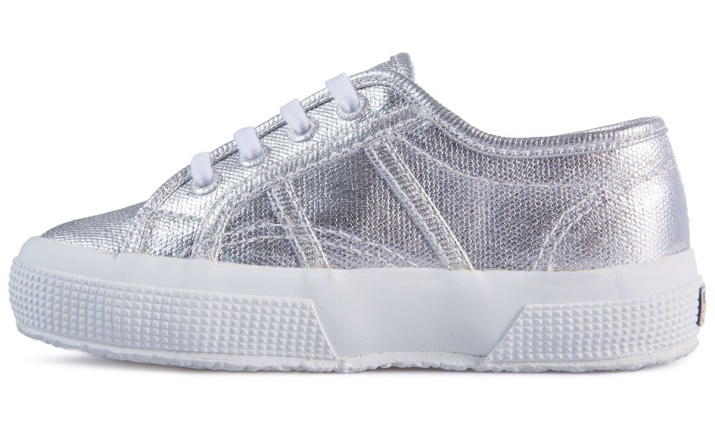 Superga 2750 Gris Metalizado Plata