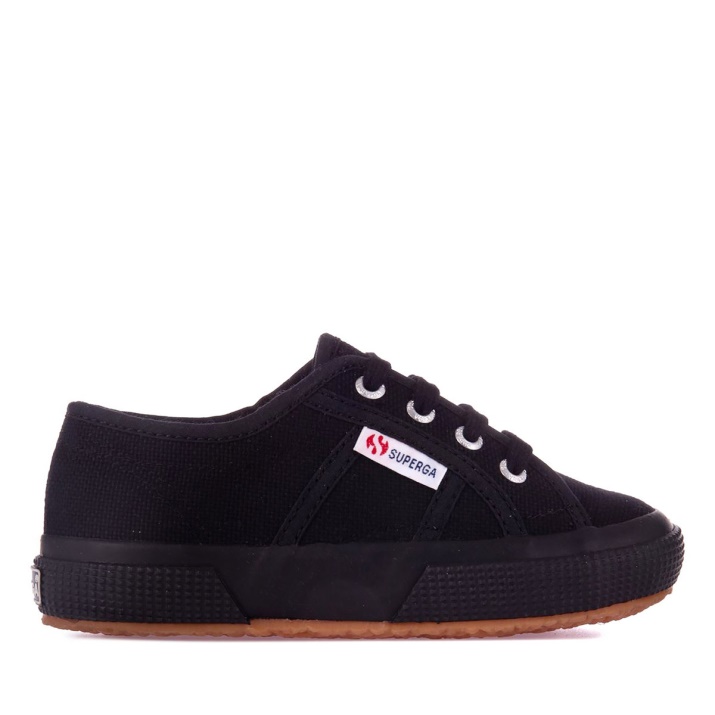 Superga 2750 Jcot Classic Niños Completo Negro