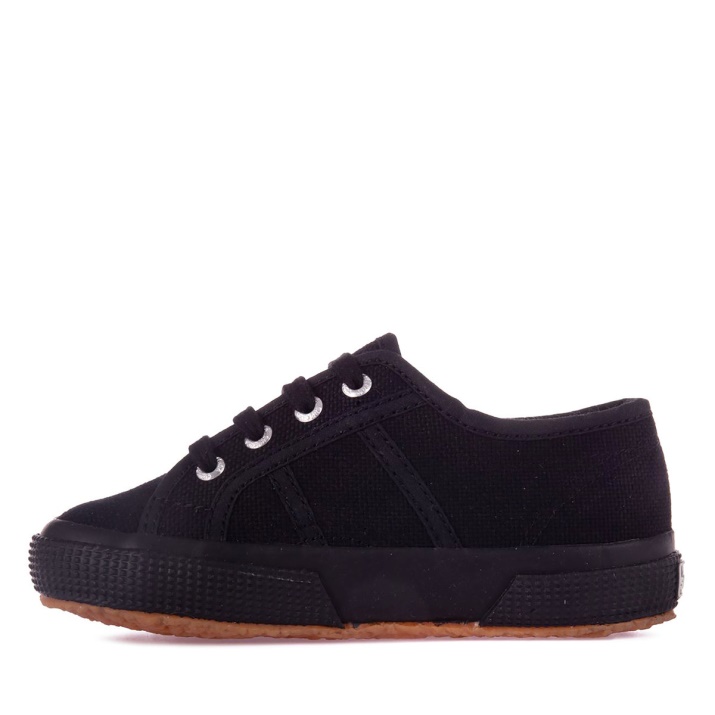 Superga 2750 Jcot Classic Niños Completo Negro
