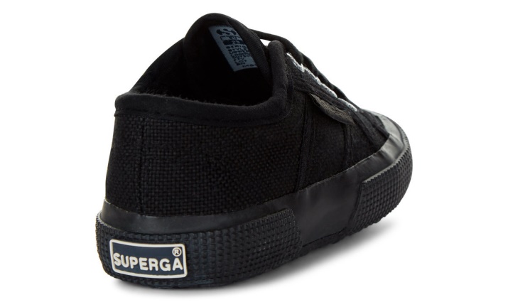 Superga 2750 Jcot Classic Niños Total Negro