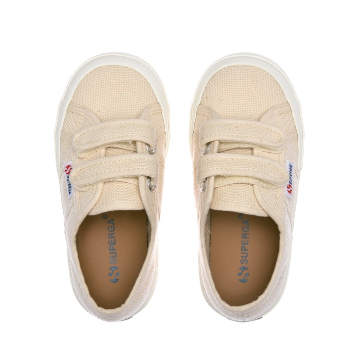 Superga 2750 Jstrap Classic Niños Beige Raw-f Avorio