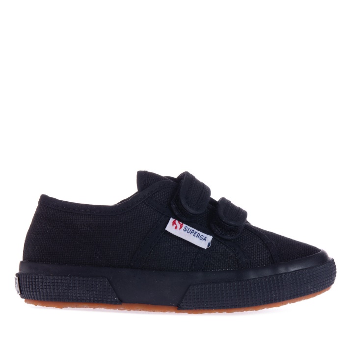 Superga 2750 Jstrap Classic Niños Completo Negro