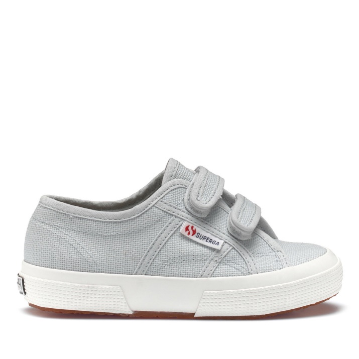 Superga 2750 Jstrap Classic Niños Gris Lilla-f Avorio
