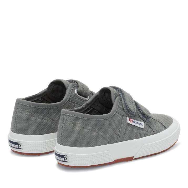 Superga 2750 Jstrap Classic Niños Gris Salvia