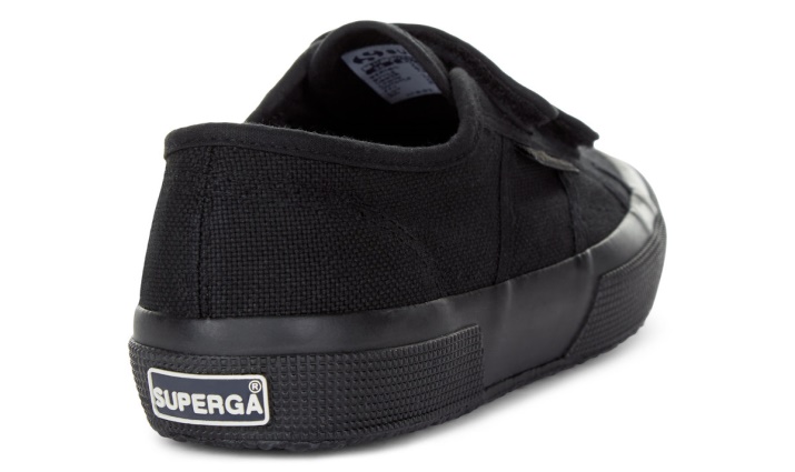 Superga 2750 Jstrap Classic Niños Negro Total