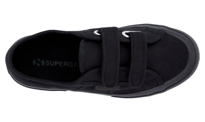 Superga 2750 Jstrap Classic Niños Negro Total