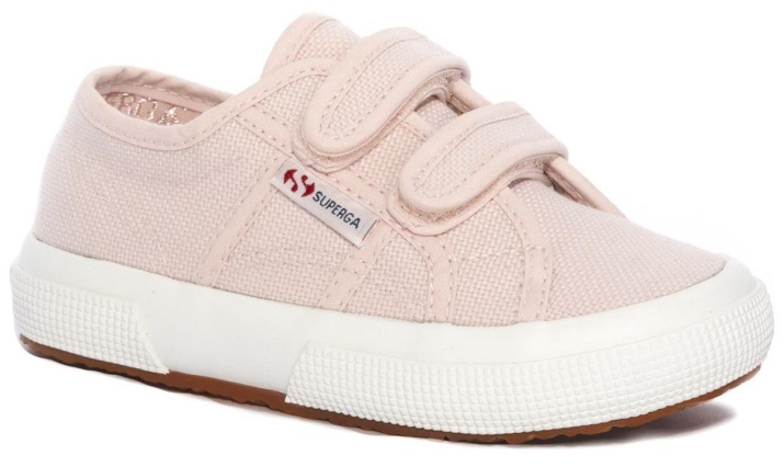 Superga 2750 Jstrap Classic Niños Rosa Lila Pálido