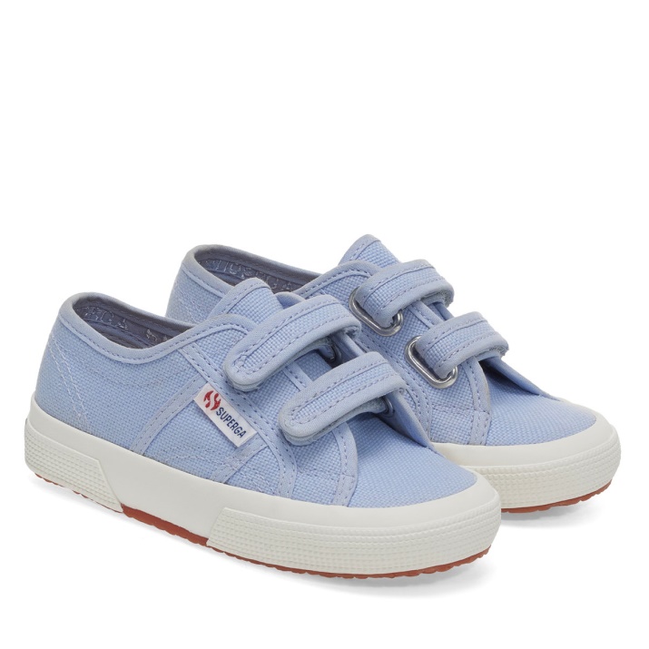 Superga 2750 Jstrap Classic Niños Violeta Lt-f Avorio