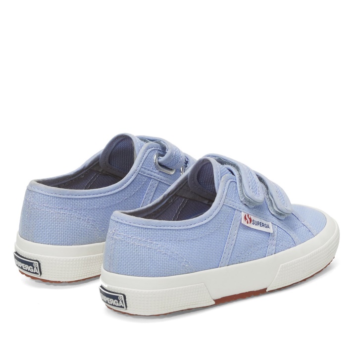 Superga 2750 Jstrap Classic Niños Violeta Lt-f Avorio