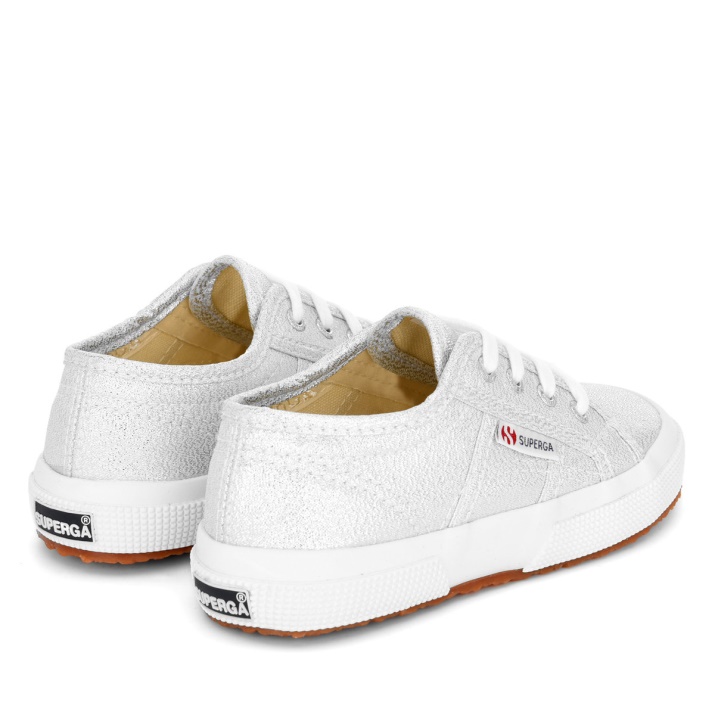 Superga 2750 Lamew Niños Gris Plata