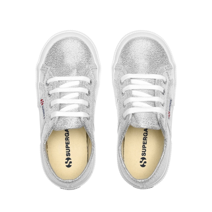 Superga 2750 Lamew Niños Gris Plata