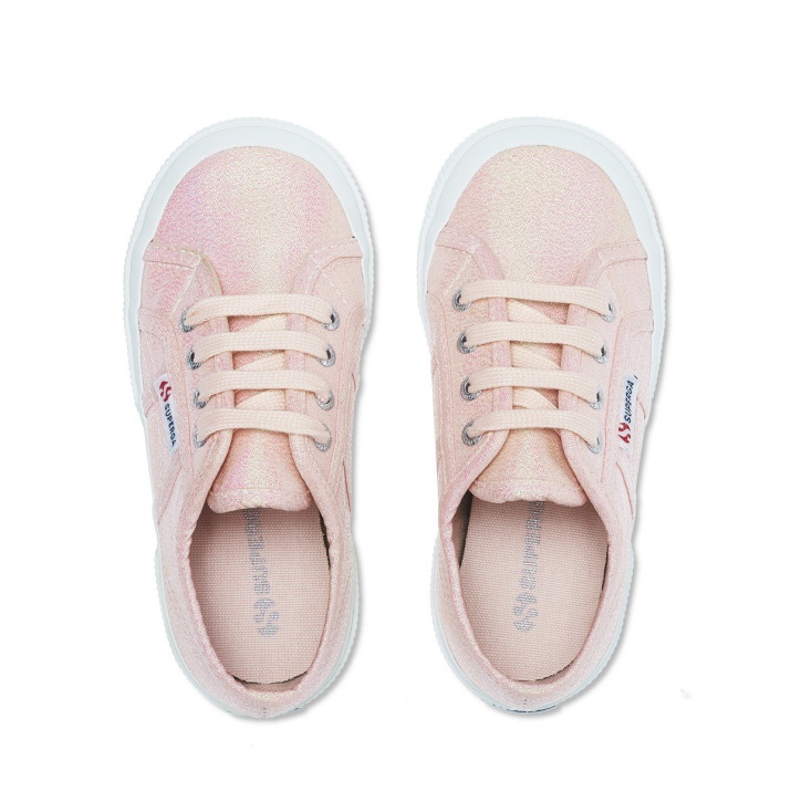 Superga 2750 Lamew Niños Rosa Ish Iridiscente