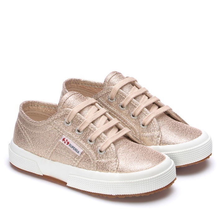 Superga 2750 Lamew Niños Rosa Platino