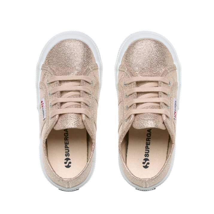 Superga 2750 Lamew Niños Rosa Platino