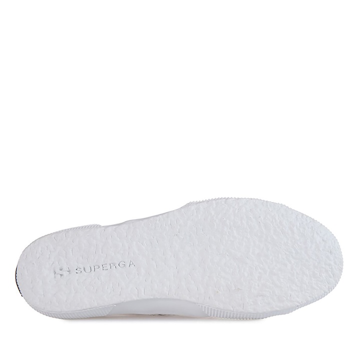 Superga 2750 Lona Metalizada Gris Plata