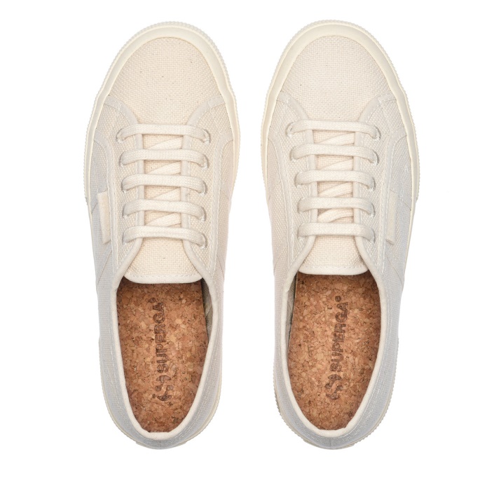 Superga 2750 Lona Orgánica Beige Natural