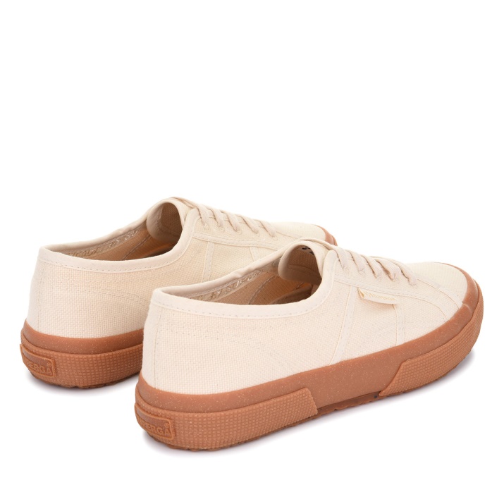 Superga 2750 Lona Orgánica Natural Beige-gum