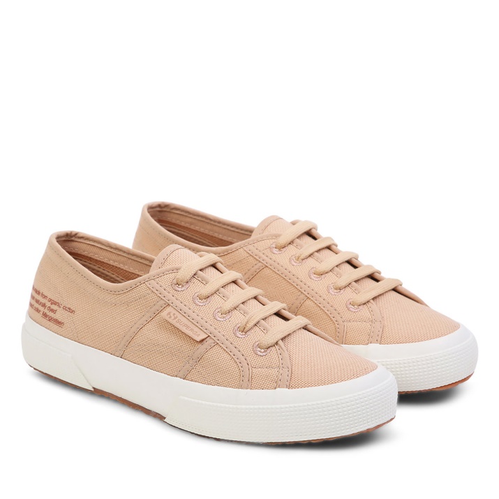 Superga 2750 Lona Orgánica Tinte Natural Mangostán