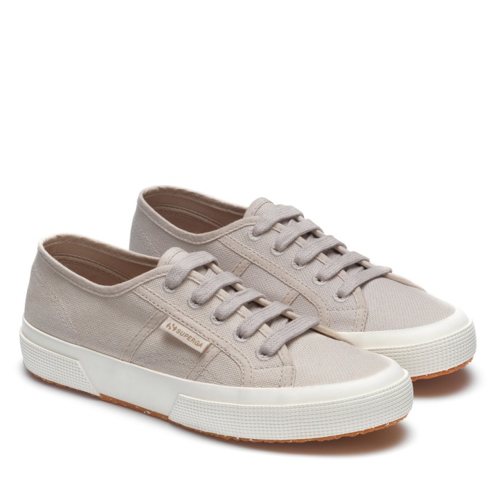 Superga 2750 Lona Orgánica Tinte Natural Rosa Hojas Magenta