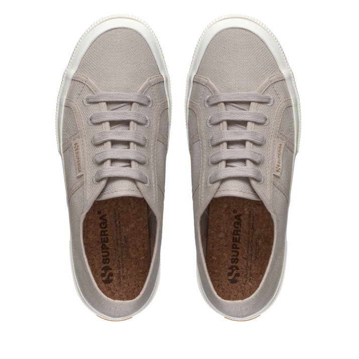 Superga 2750 Lona Orgánica Tinte Natural Rosa Hojas Magenta