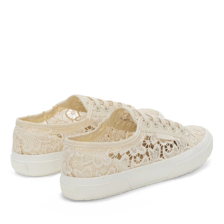 Superga 2750 Macrame Beige Lt Eggshell-f Avorio