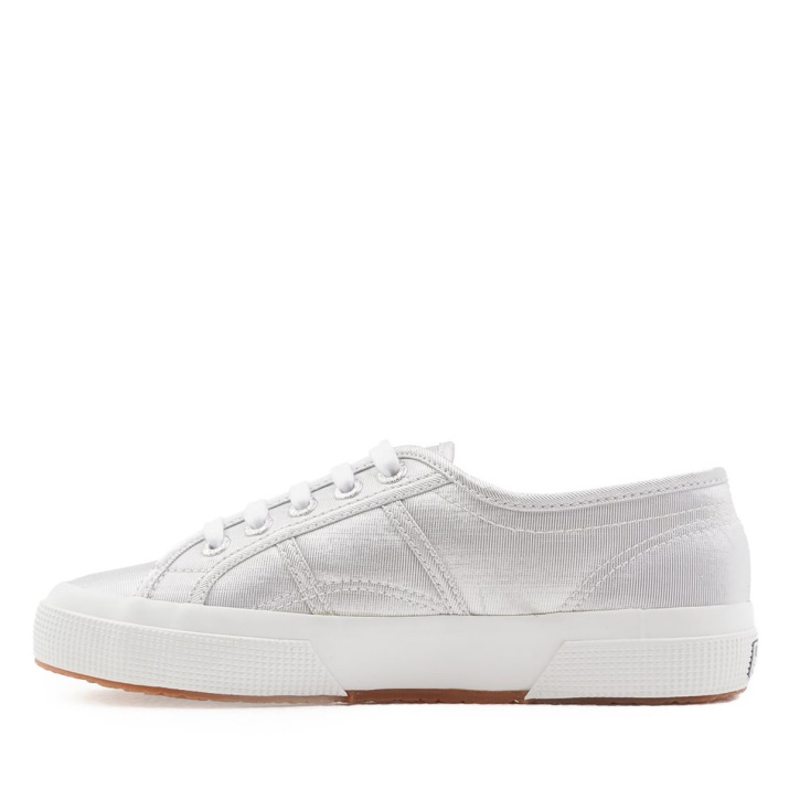 Superga 2750 Microlamew Plata Mate