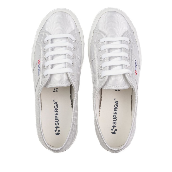 Superga 2750 Microlamew Plata Mate
