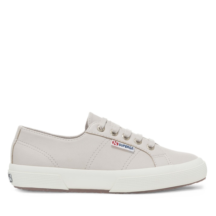 Superga 2750 Napa Lea Rosa Almendra-f Avorio