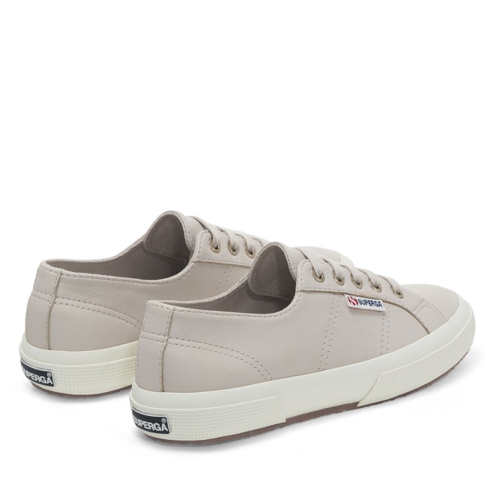 Superga 2750 Napa Lea Rosa Almendra-f Avorio