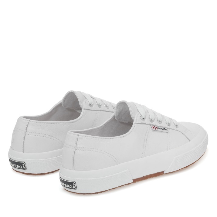 Superga 2750 Nappa Lea Blanco óptico