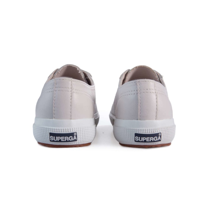 Superga 2750 Nappa Lea Violet Lt Ash