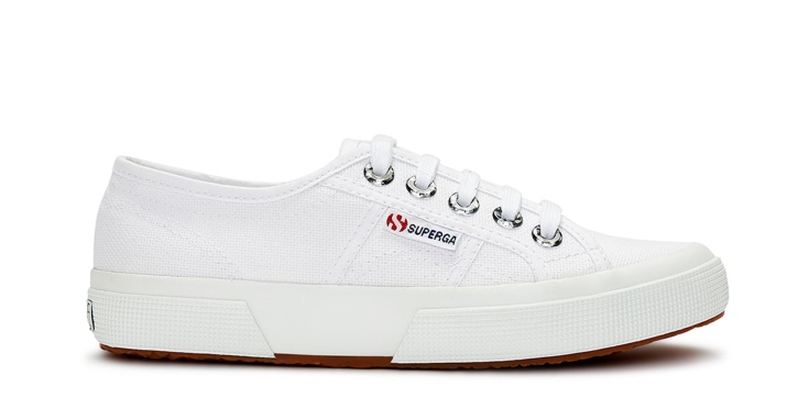 Superga 2750 Ojales Resina Carey Blanco-gris