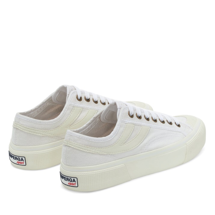 Superga 2750 Panatta 30 Blanco-blanco Avorio