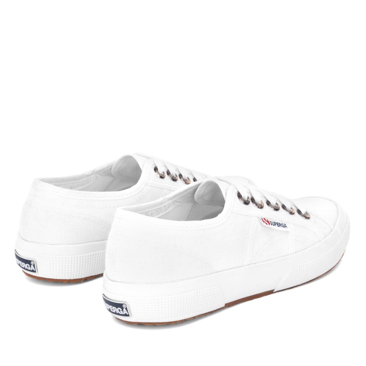 Superga 2750 Resina Ojales Blanco-carcasa Clásica