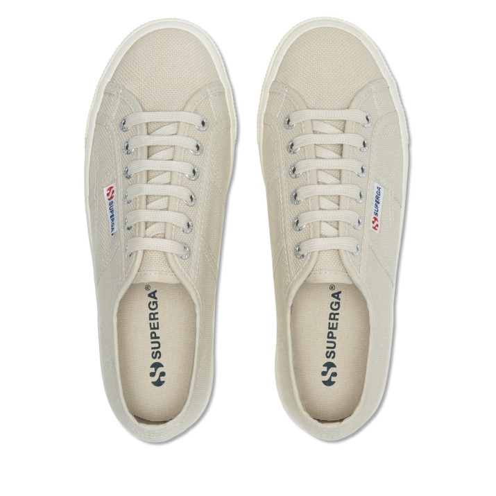 Superga 2790 Linea Arriba Abajo Gris Arena-f Avorio