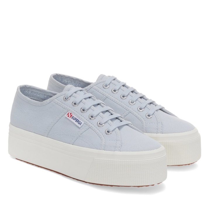 Superga 2790 Linea Arriba Abajo Gris Lilla-f Avorio