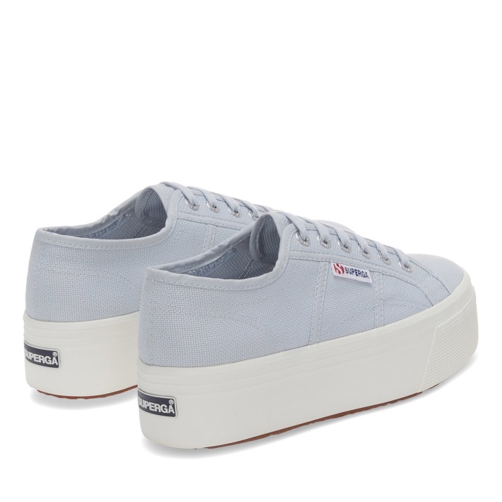 Superga 2790 Linea Arriba Abajo Gris Lilla-f Avorio